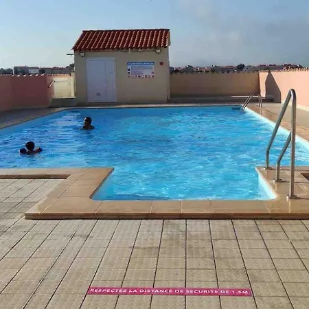 *cocon Marine* - T2, Avec Piscine 公寓